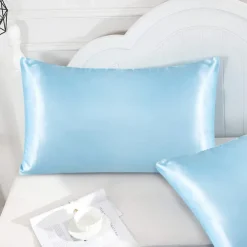 Satin Envelope Zipperless Pillowcase Simulated Silk Cold Feeling Pillowcase Pillow Cover
