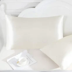 Satin Envelope Zipperless Pillowcase Simulated Silk Cold Feeling Pillowcase Pillow Cover