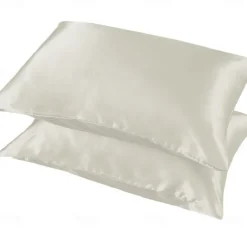 Satin Imitation Silk Pillowcases