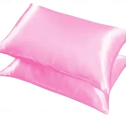 Satin Imitation Silk Pillowcases