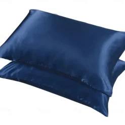 Satin Imitation Silk Pillowcases