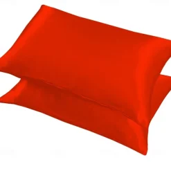 Satin Imitation Silk Pillowcases
