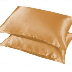 Satin Imitation Silk Pillowcases