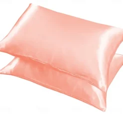 Satin Imitation Silk Pillowcases