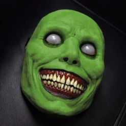 Scary Smiling Demons Halloween Mask Halloween Props LED Mask The Exorcist Horror Funny Scary Costume Adults' Men's Women's Halloween Carnival Mardi Gras Easy Halloween Costumes Dress Up