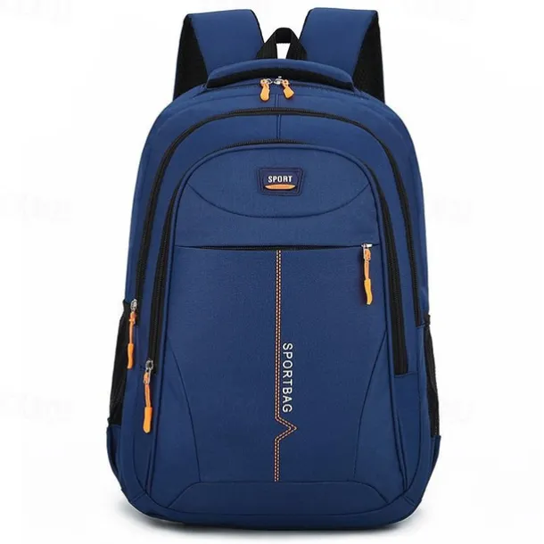 Schoolbag Solid Color for Student Boys Girls Multi-function Wear-Resistant Large Capacity Nylon School Bag Back Pack Satchel 22.06 inch, Back to School Gift