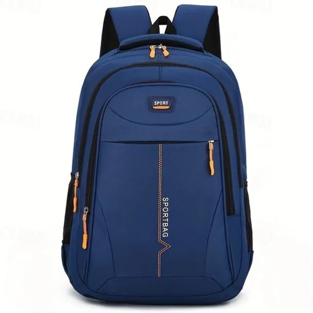 Schoolbag Solid Color for Student Boys Girls Multi-function Wear-Resistant Large Capacity Nylon School Bag Back Pack Satchel 22.06 inch, Back to School Gift