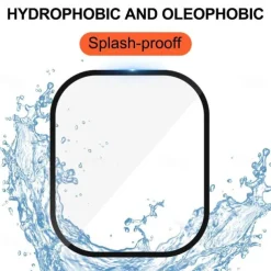 Screen Protector Film for iWatch Ultra/Ultra 2 Series 9 8 7 6 SE 5 4 3 2 1 for Apple Watch 49mm 44mm 40mm Soft / Tempered glass Protective Accessories(3/1pcs film)