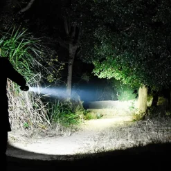 Scube Diving Flashlight IP68 WaterProof Underwater Rechargeable 1850 Battery Flashlight, Professional Diving Flashlight for Indoor and Outdoor Use