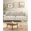 2seater Sofa Cover Floral Quilted 100% Cotton Slipcovers ESSEBODAcover LITB PRIME cover