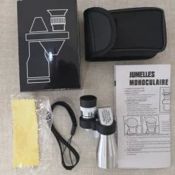 Seiko Manufacturing Mini HD Single Telescope With Portable Storage Bag High-power High-definition Low-light Night Vision Pocket Telescope