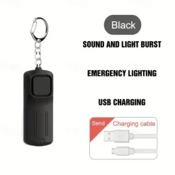 Self Defense Alarm 130dB Anti-wolf Women Security Protect AlertPersonal Safety Keychain Scream Loud Emergency Alarm