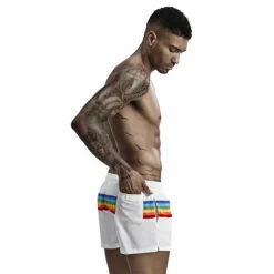 SEOBEAN® Men's Swim Trunks Swim Shorts Quick Dry Board Shorts Bathing Suit with Pockets Drawstring Swimming Surfing Beach Water Sports Painting Spring Summer / Micro-elastic