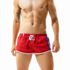 SEOBEAN® Men's Swim Trunks Swim Shorts Quick Dry Board Shorts Bathing Suit with Pockets Mesh Lining Drawstring Swimming Surfing Beach Water Sports Patchwork Summer / Stretchy