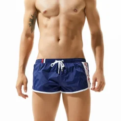 SEOBEAN® Men's Swim Trunks Swim Shorts Quick Dry Board Shorts Bathing Suit with Pockets Mesh Lining Drawstring Swimming Surfing Beach Water Sports Patchwork Summer / Stretchy