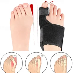 Separate Protection Sleeve For Big Toe Abduction And Adduction Toe Separator For Walking Movable Big Toe Protector