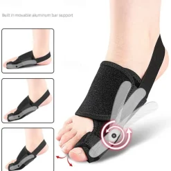 Separate Protection Sleeve For Big Toe Abduction And Adduction Toe Separator For Walking Movable Big Toe Protector