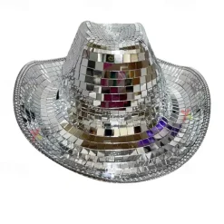 Sequin Hat Costume Cap Chic Bling Dance Hats Disco Ball Hat Fisherman Hat