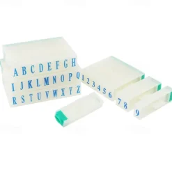 2Sets Detachable Number Letter Stamp Alphabet A-Z Combination Set Numeral 0-9 for Card Tag Scrapbook Craft Making Teaching