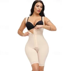 Shapewear Tummy Control Fajas Colombianas High Compression Body Shaper for Women Butt Lifter Thigh Slimmer