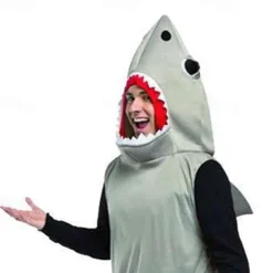 Shark Carnival Costume Cosplay Costume Halloween Group Family Costumes Kid's Adults' Men's Boys Funny Costume Halloween Carnival Masquerade Easy Carnival Costume
