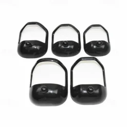 Shaving Template For Men With 5 Different Sizes, Beard Guide Shaper With Comb, Beard Shaping & Styling Template Perfect For Hairline Line-up, Edging, Stencil For Trimming, Mustache, Goatee