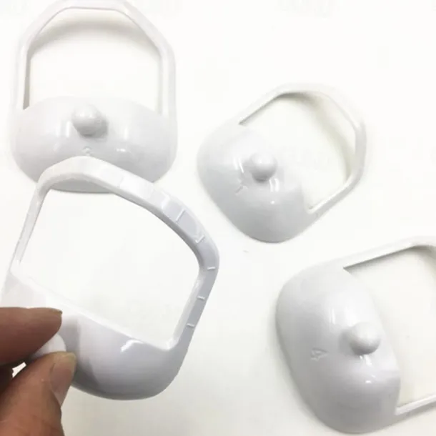 Shaving Template For Men With 5 Different Sizes, Beard Guide Shaper With Comb, Beard Shaping & Styling Template Perfect For Hairline Line-up, Edging, Stencil For Trimming, Mustache, Goatee