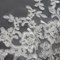 Shawl & Wrap Shawls Women's Wrap Bolero Sexy Bridal Half Sleeve Lace Wedding Wraps With Button For Wedding Spring & Summer