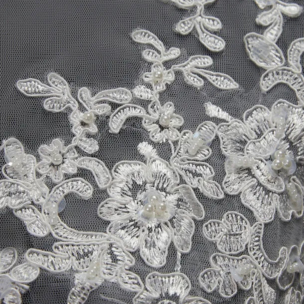 Shawl & Wrap Shawls Women's Wrap Bolero Sexy Bridal Half Sleeve Lace Wedding Wraps With Button For Wedding Spring & Summer