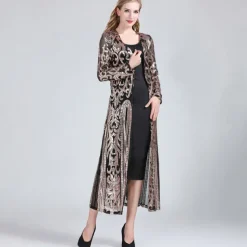 Shawl & Wrap Women's Wrap Elegant Bridal Long Sleeve Tulle Wedding Wraps With Split Joint For Wedding Summer