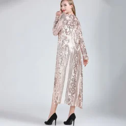 Shawl & Wrap Women's Wrap Elegant Bridal Long Sleeve Tulle Wedding Wraps With Split Joint For Wedding Summer