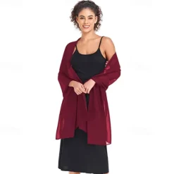 Shawl Wraps for Women Wedding Evening Chiffon Soft Shawls for Wedding Guest Bridal Scarf