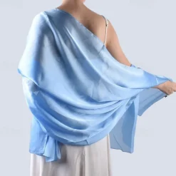 Shawl Wraps for Women Wedding Evening Chiffon Soft Shawls for Wedding Guest Bridal Scarf