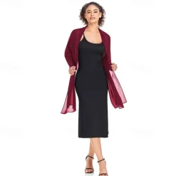 Shawl Wraps for Women Wedding Evening Chiffon Soft Shawls for Wedding Guest Bridal Scarf