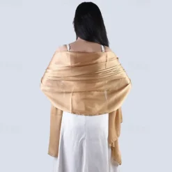 Shawl Wraps for Women Wedding Evening Chiffon Soft Shawls for Wedding Guest Bridal Scarf