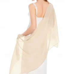 Shawls and Wraps Soft Chiffon Scarve Scarf For Evening Party Dresses Wedding Stole