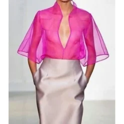 Shawls Women's Wrap Elegant Pure Sleeveless Tulle Wedding Wraps With Pure Color For Party Spring & Summer