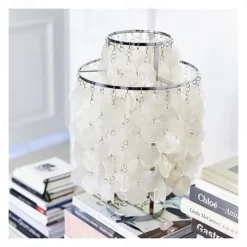Shell Bedside Table Lamp Decoration Bedroom Bedside Lamp 110-240V