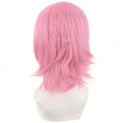 Short Cosplay Wolf Tail Synthetic Side Bangs Party Wig Halloween Cosplay Party Wigs