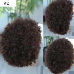 Short Curly Wigs for Black Women Human Hair Afro Kinky Curly Wig Brazilian Virgin Pixie Cut Wig Human Hair With Bangs 150% Density None Lace Front Bob Wigs