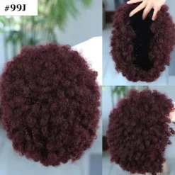 Short Curly Wigs for Black Women Human Hair Afro Kinky Curly Wig Brazilian Virgin Pixie Cut Wig Human Hair With Bangs 150% Density None Lace Front Bob Wigs