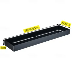 Shower Caddy 304 Stainless Steel Bathroom Shelf,Black New Design Creative Contemporary Modern Bathroom Storage Rack