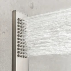 Shower Faucet Set - Handshower Included LED Fixed Mount Contemporary Electroplated Mount Inside Ceramic Valve Bath Shower Mixer Taps