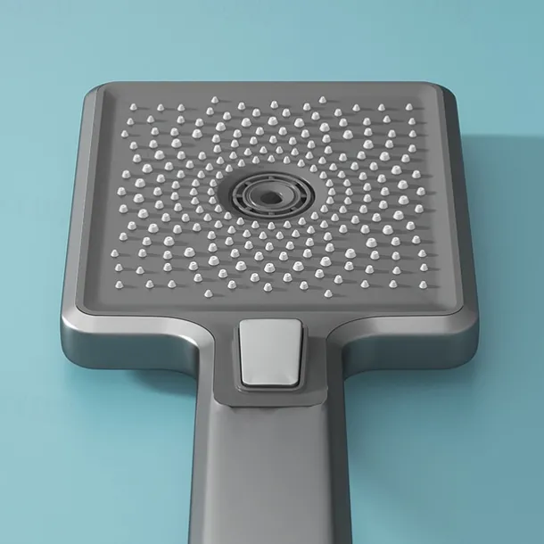 Shower Faucet,Rainfall Shower Set Piano Digital Intelligent Brass Bathroom Faucets Hot Cold Waterfall Tap Rainfall Gray/White/Black Shower System