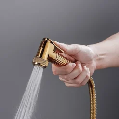 Shower Faucet,Shower System/Rainfall Shower Head System/Thermostatic Mixer valve Set Handshower Included pullout Rainfall Shower Electroplated Mount Outside Bath Shower Mixer Taps