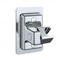 Shower Head Holder Wall Mount Adhesive Adjustable Handheld Shower Wand Holder No Drilling Wall Mount Bracket