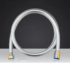 Shower Hose Stainless Steel for Hand Held Shower Heads 59-79 Inches, G1/2 Threaded Insert and Nut, Universal Shower Hose Replacement Handheld Shower Tube