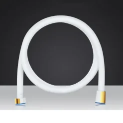 Shower Hose Stainless Steel for Hand Held Shower Heads 59-79 Inches, G1/2 Threaded Insert and Nut, Universal Shower Hose Replacement Handheld Shower Tube