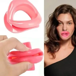 Silicone Lip Shaper Portable Smile Trainer Beauty Tool Mouth Tightener Face Trainer For Girls Women Ladies