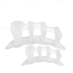Silicone Thong Sandal Toe Flip Big Toe Spreader Cushion Bunion Pads Hard Silicone Toe Finger Separator 3 Hole Hallux Valgus Orthopedic Spacers Bunion Overlapping Hammer Foot Corrector